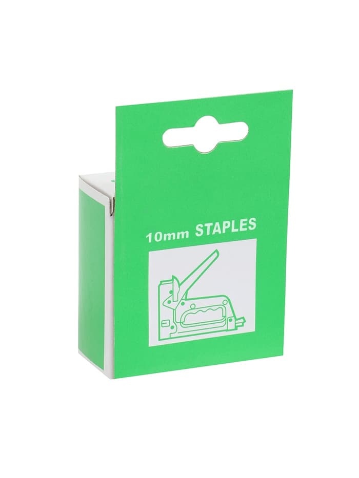 Скобы для мебельного степлера ТУНДРА, закалённые, тип 140, 10 мм, 1000 шт.