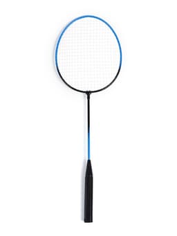 Ракетки для бадминтона ONLYTOP, набор 2 шт., в чехле, чёрно-синие