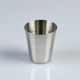 Стопка Мастер К, 30 мл, 4×3.5 см, нержавеющая сталь