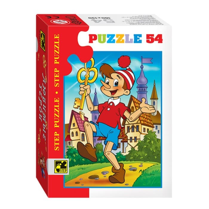 Пазл «Любимые герои сказок», 54 элемента, МИКС
