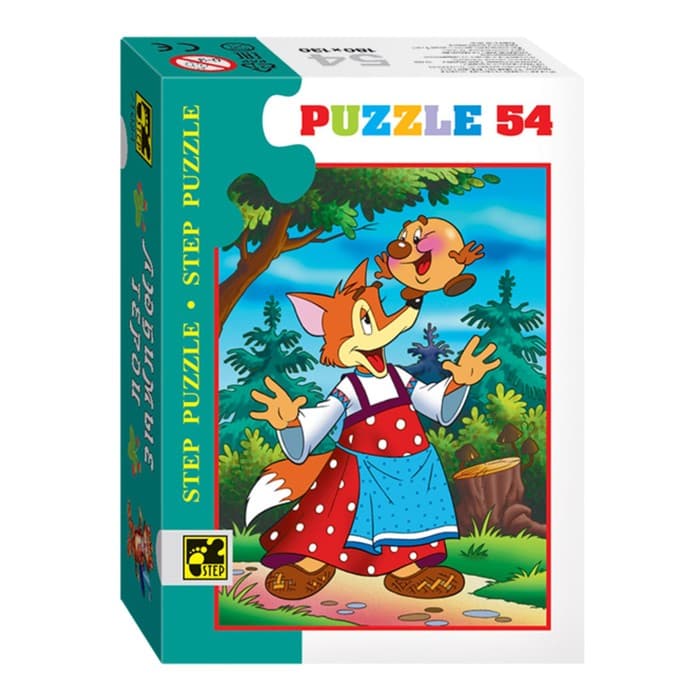 Пазл «Любимые герои сказок», 54 элемента, МИКС