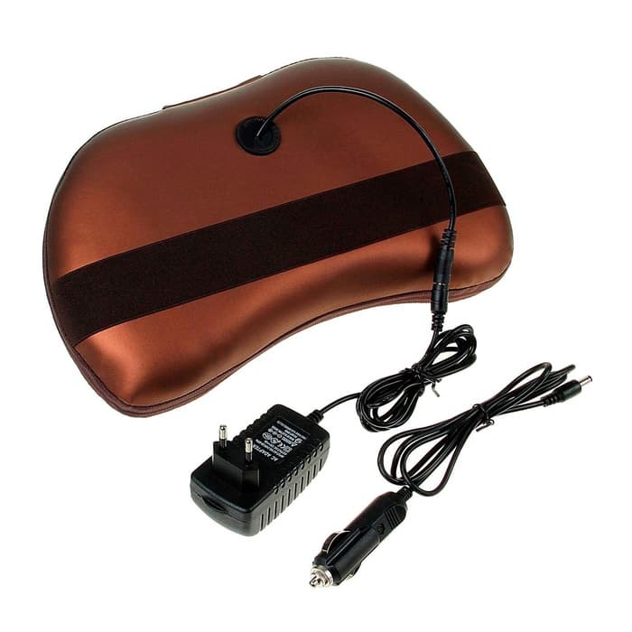 Массажёр для шеи Luazon LEM-26, 25 Вт, ИК-подогрев, 220/12 В