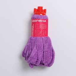 Насадка для швабры ленточная Доляна «Юбочка», микрофибра, 28×7×7 см, МИКС