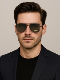 Очки солнцезащитные «OneSun. Авиаторы», поляризационные, UV 400, линза 5.5×6 см