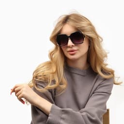 Очки солнцезащитные женские OneSun, uv 375, линза 5.5×6 см, дужка 14 см, ширина 14 см, линзы градиент