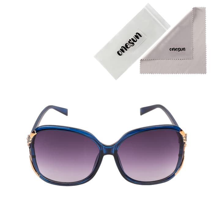 Очки солнцезащитные женские OneSun, uv 375, линза 5.5×6 см, дужка 14 см, ширина 14 см, линзы градиент