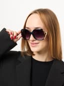 Очки солнцезащитные женские OneSun, uv 375, линза 5.5×6 см, дужка 14 см, ширина 14 см, линзы градиент
