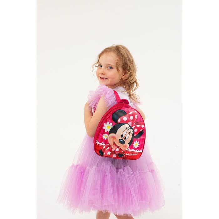 Рюкзак детский для девочки, 23×21×10 см, Минни Маус