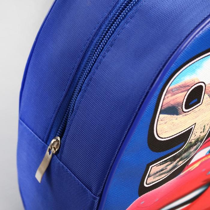 Рюкзак детский для мальчика, 23×21×10 см, Тачки