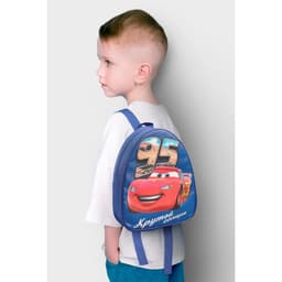 Рюкзак детский для мальчика, 23×21×10 см, Тачки