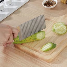 Нож для фигурной резки Доляна, 27×6 см, бежевый