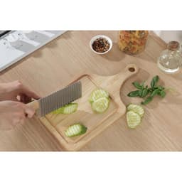 Нож для фигурной резки Доляна, 27×6 см, бежевый