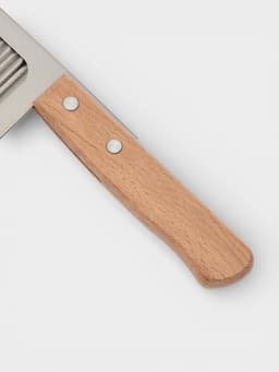 Нож для фигурной резки Доляна, 27×6 см, бежевый