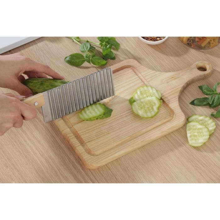 Нож для фигурной резки Доляна, 27×6 см, бежевый