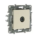 Розетка ТВ Legrand Etika, скрытая, одноместная, 2 дБ, тип «звезда», слоновая кость, 672351