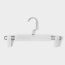 Вешалка для брюк и юбок Доляна, 31×16 см, с зажимами, белая