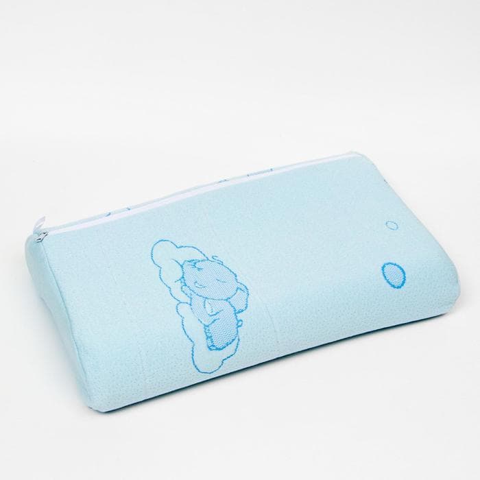 Подушка ортопедическая НТ-ПС-01, для детей, 40×25 см, валики 7/8 см