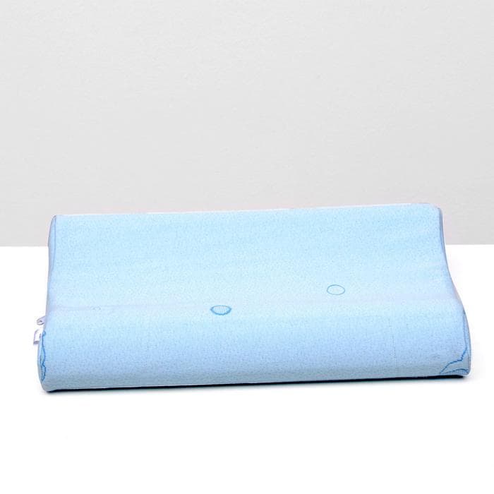 Подушка ортопедическая НТ-ПС-01, для детей, 40×25 см, валики 7/8 см