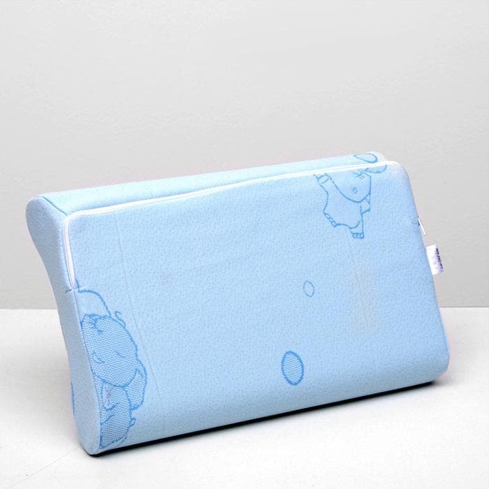 Подушка ортопедическая НТ-ПС-01, для детей, 40×25 см, валики 7/8 см