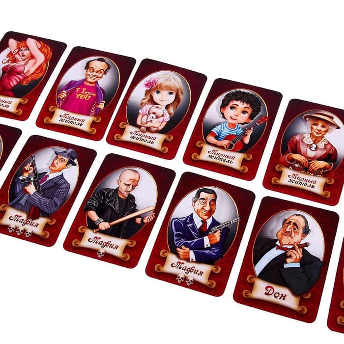 Настольная игра Десятое Королевство «Мафия»