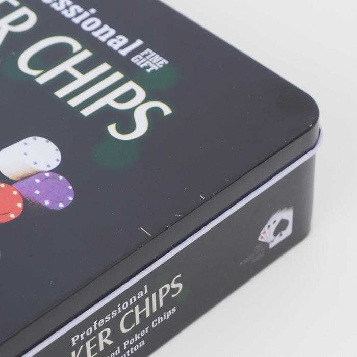 Покер, набор для игры (карты 2 колоды, фишки 100 шт.), без номинала