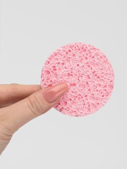 Набор спонжей для умывания «Мягкость», d=7 см, 2 шт., МИКС