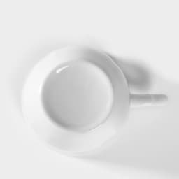 Кружка Добрушский завод «Школьная. Бельё», 250 мл, фарфор, белая