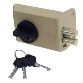 Замок накладной ПРОСАМ ЗНД-1 А (88400), серый