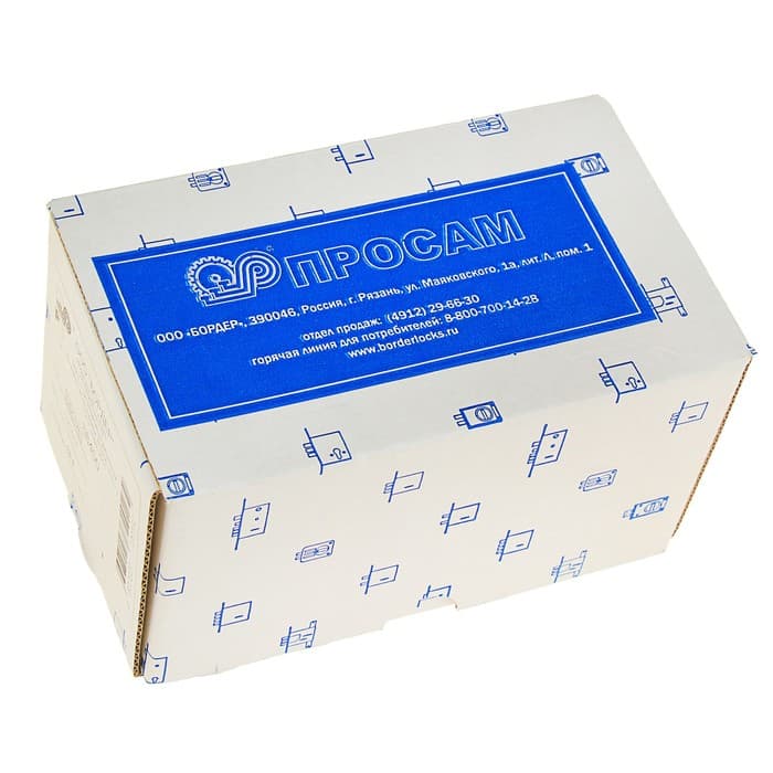 Замок накладной ПРОСАМ ЗНД-1 А (88400), серый