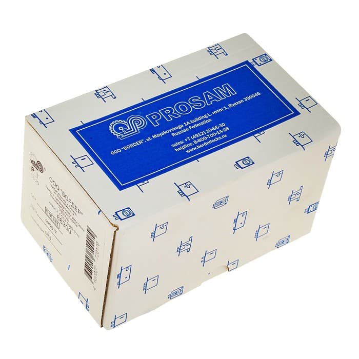 Замок накладной ПРОСАМ ЗНД-1 А/Д (88300), полимерное покрытие