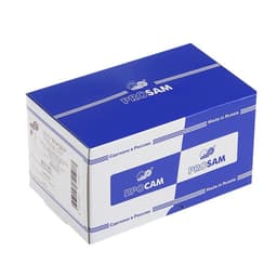 Замок накладной BORDER ЗНД-1АК (86600), левый, цепочка, полимерное покрытие