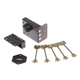 Замок накладной «Сенат», ЗНС-10-3 (494), 5 ключей