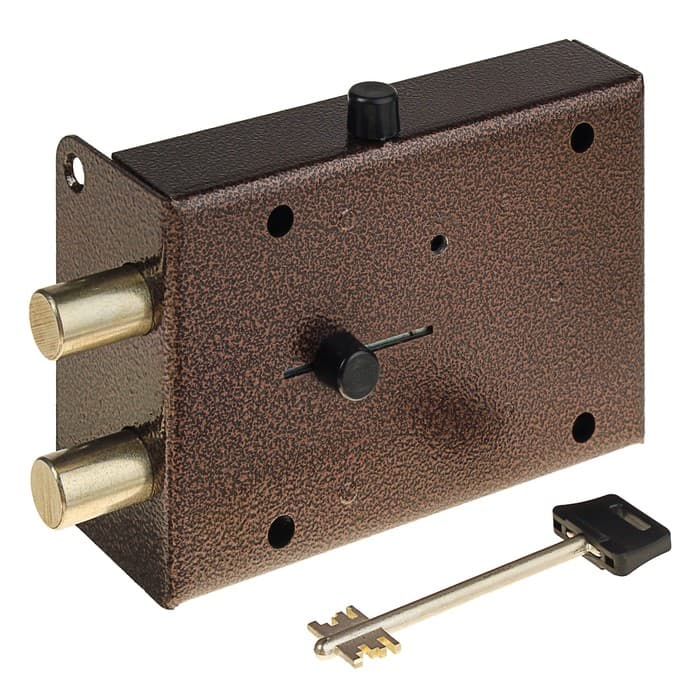 Замок накладной «Сенат», ЗГС 4 (242), 5 ключей