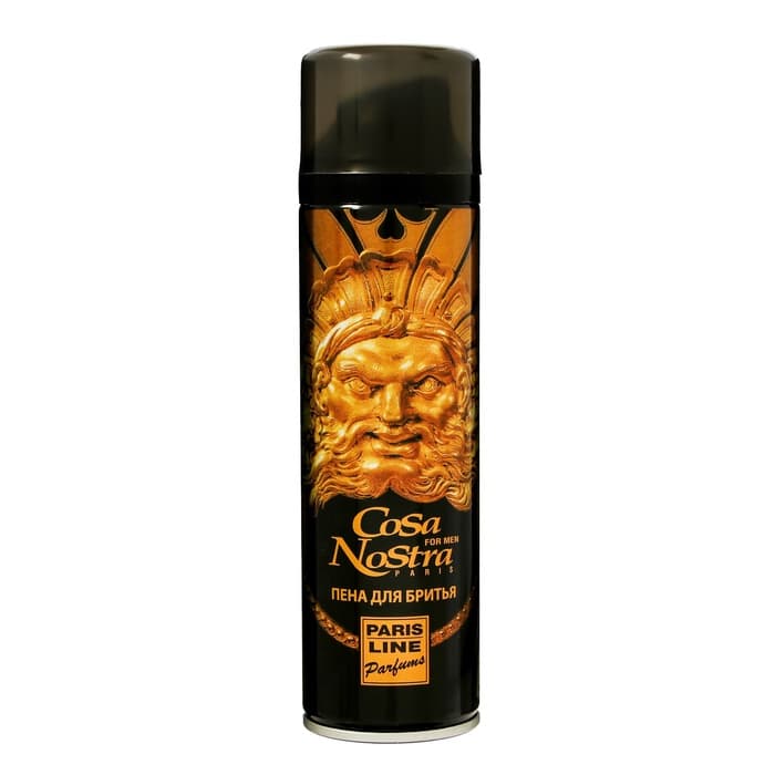 Подарочный набор косметики для мужчин: Туалетная вода Cosa Nostra, 100 мл + пена для бритья, 200 мл