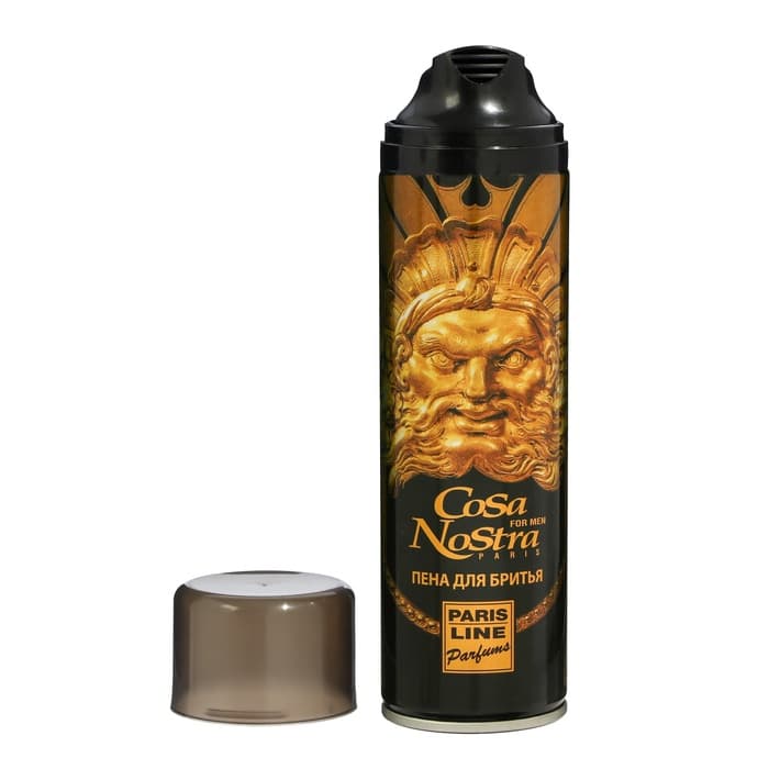 Подарочный набор косметики для мужчин: Туалетная вода Cosa Nostra, 100 мл + пена для бритья, 200 мл
