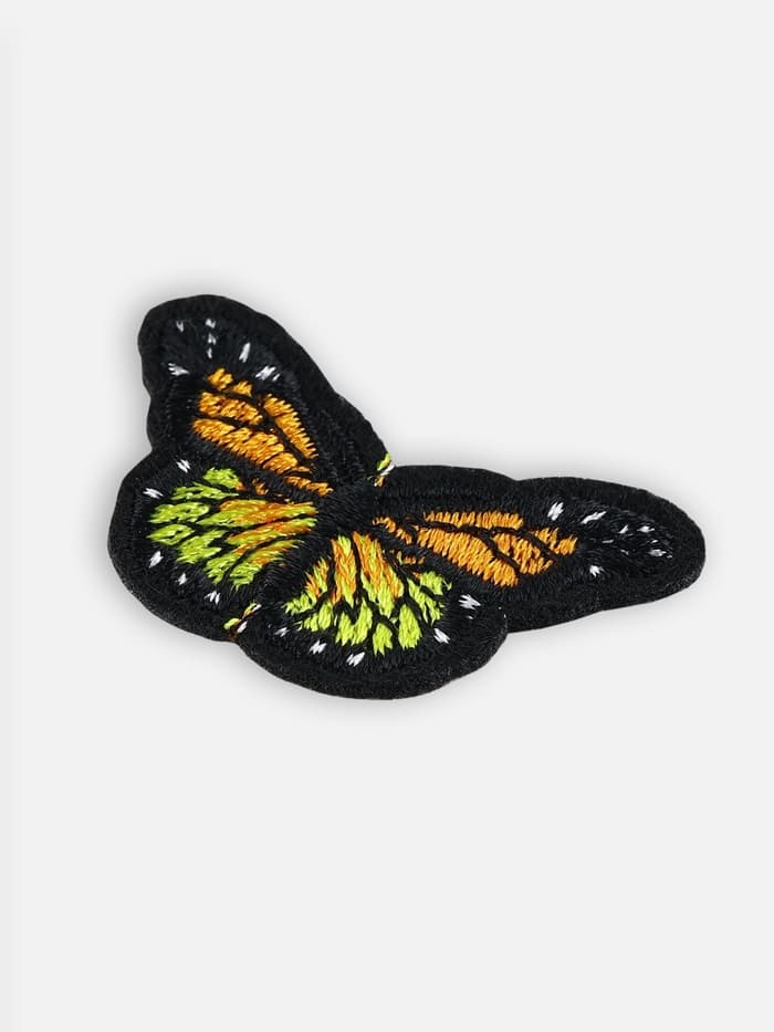 Термоаппликация «Бабочка», 4.3×3 см, разноцветная