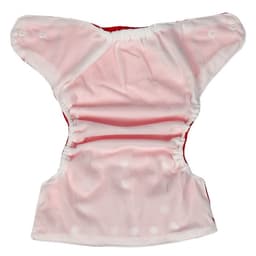 Многоразовый подгузник, 3-8 кг, красный, Крошка Я