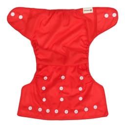 Многоразовый подгузник, 3-8 кг, красный, Крошка Я