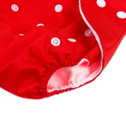 Многоразовый подгузник, 3-8 кг, красный, Крошка Я