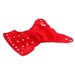 Многоразовый подгузник, 3-8 кг, красный, Крошка Я