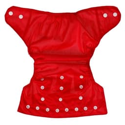 Многоразовый подгузник, 3-8 кг, красный, Крошка Я