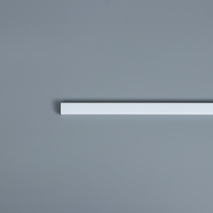 Карниз двухрядный, 200 см, белый