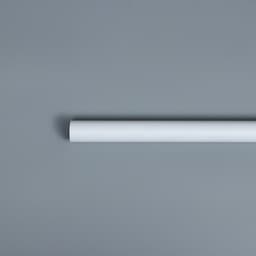 Карниз двухрядный, 200 см, белый