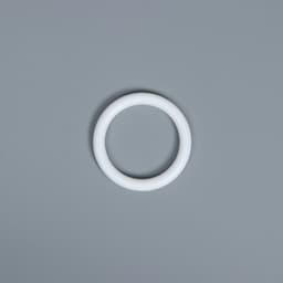 Карниз двухрядный, 200 см, белый