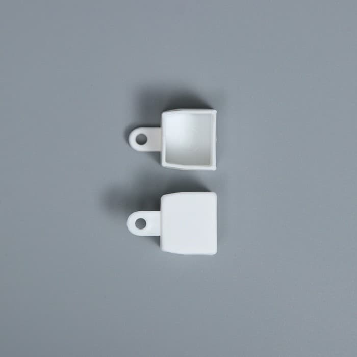 Карниз двухрядный, 200 см, белый