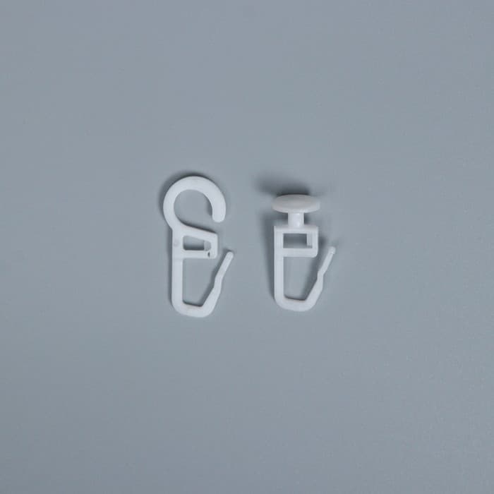 Карниз двухрядный, 200 см, белый