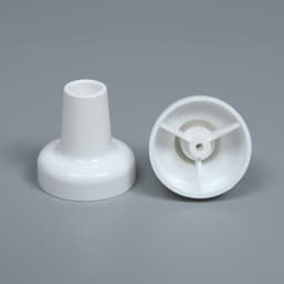 Карниз двухрядный, 200 см, белый