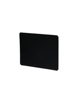 Ценник для надписей меловым маркером, A7, 10.5×0.1×7.4 см, чёрный, ПВХ