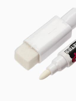 Ценник для надписей меловым маркером, A6, 14.8×0.1×10.5 см, чёрный, ПВХ