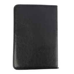 Папка деловая Calligrata «Лайт», искусственная кожа, для бумаг, для офиса, с кольцевым механизмом 4, 360×260×30 мм, чёрная